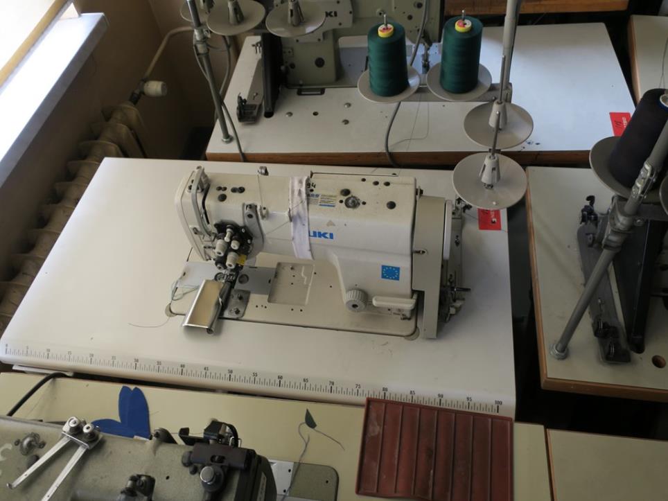 Juki LH-3168 2-needle sewing machine gebraucht kaufen (Auction Premium) | NetBid Industrie-Auktionen